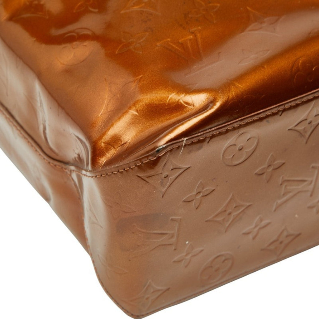 Louis Vuitton Bronze Brown Monogram Patent Leather Tote Bag (Pre-Owned)