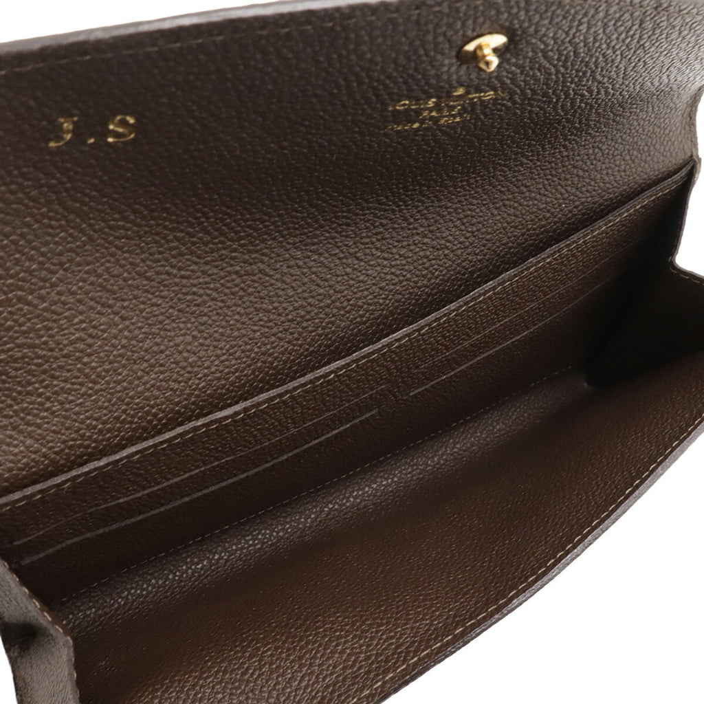 Louis Vuitton Monogram Empreinte Earth Monogram Empreinte Long Wallet (Bi-Fold) (Pre-Owned)