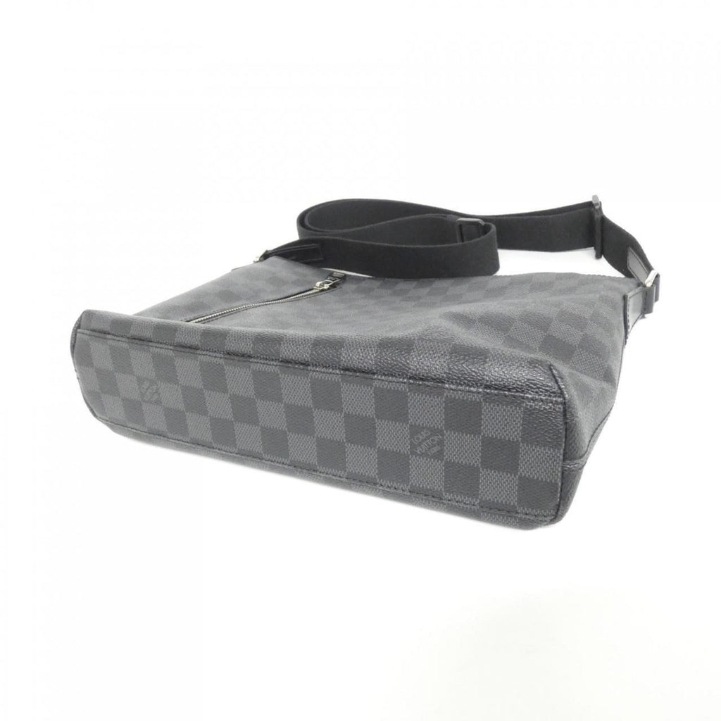 Louis Vuitton Graphite Coated Canvas Shoulder Bag (Pre-Owned)