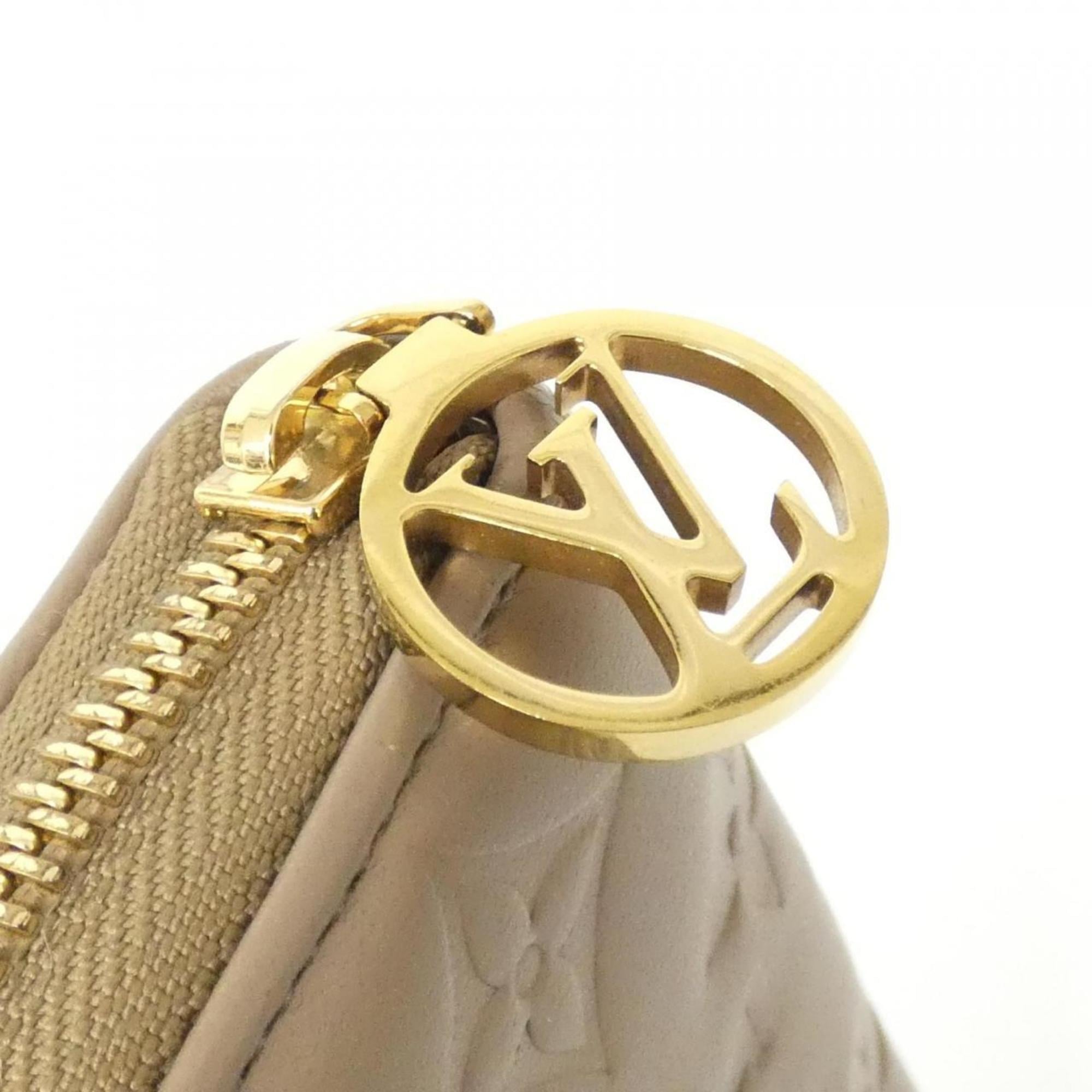 Louis Vuitton Taupe Leather Wallet (Bi-Fold) (Pre-Owned)