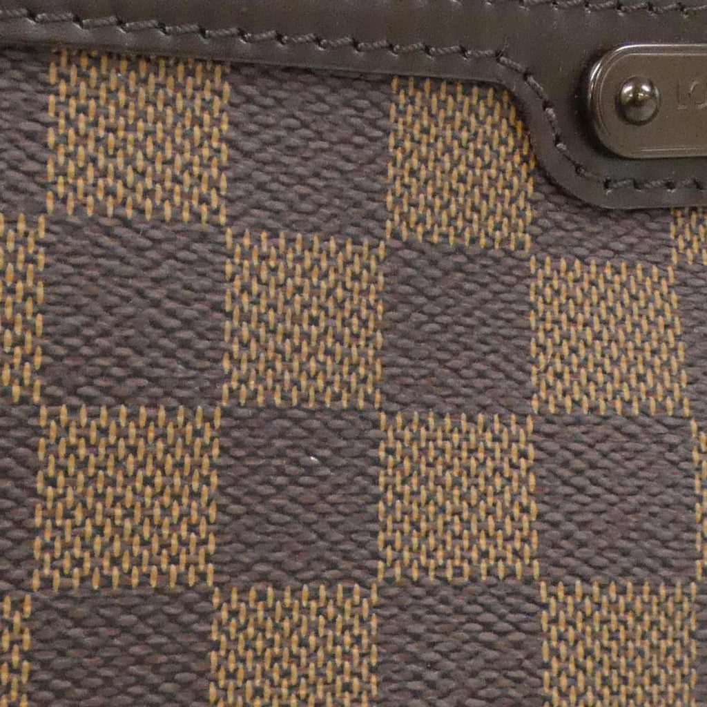 Louis Vuitton Damier Canvas Ebene Coated Canvas Shoulder Bag (Pre-Owned)