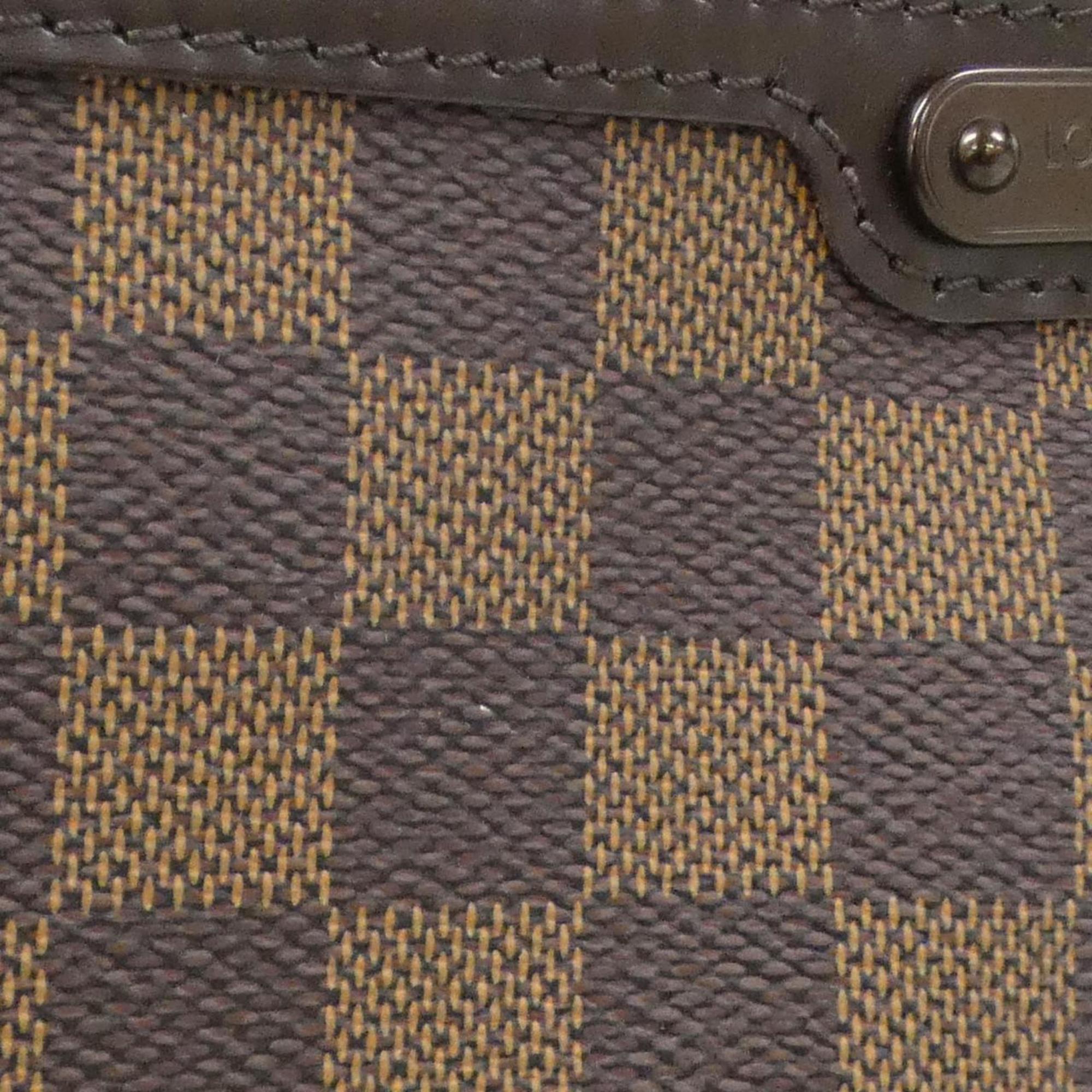Louis Vuitton Damier Canvas Ebene Coated Canvas Shoulder Bag (Pre-Owned)