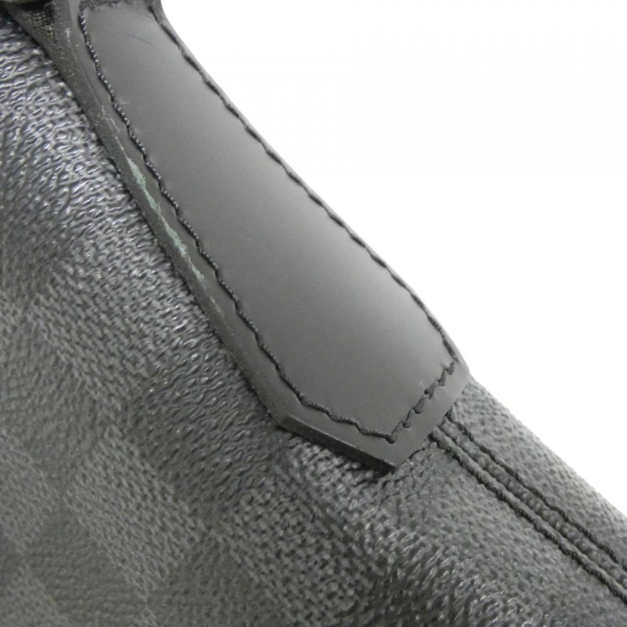 Louis Vuitton Graphite Coated Canvas Shoulder Bag (Pre-Owned)