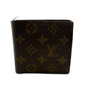Louis Vuitton Brown Leather Wallet (Bi-Fold) (Pre-Owned)