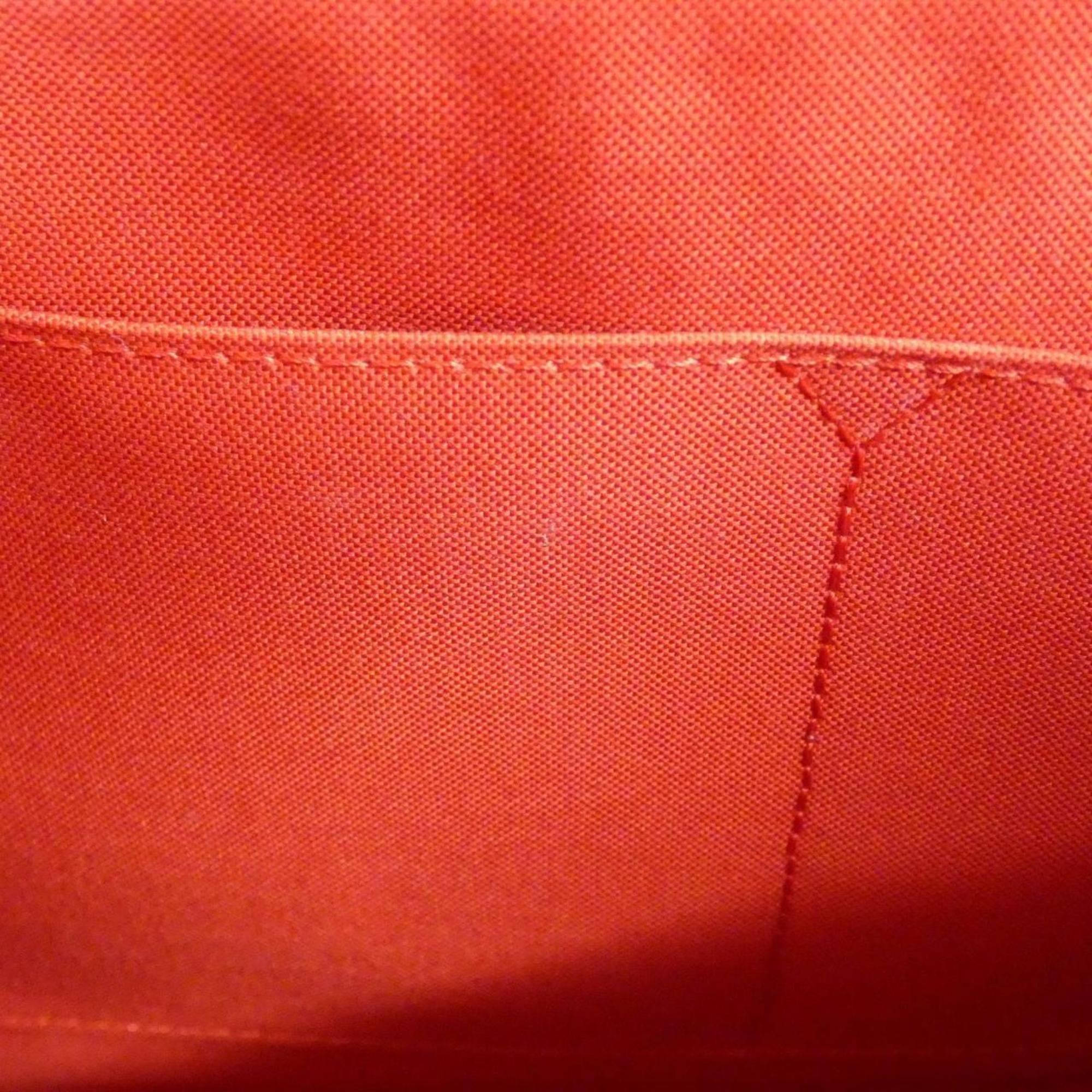 Louis Vuitton Marron Coated Canvas Handbag (Pre-Owned)