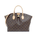 Louis Vuitton Marron Coated Canvas Handbag (Pre-Owned)