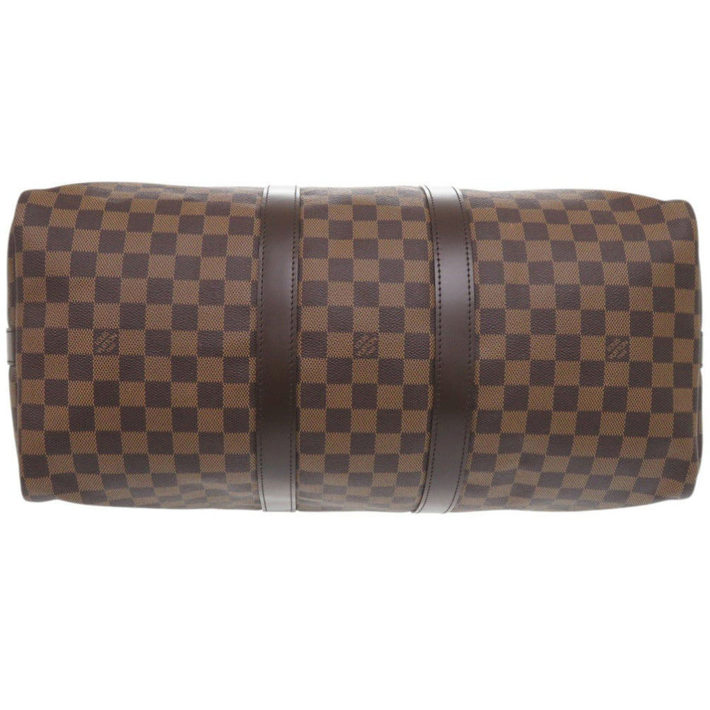 Louis Vuitton Brown Damier Canvas Boston Bag (Pre-Owned)