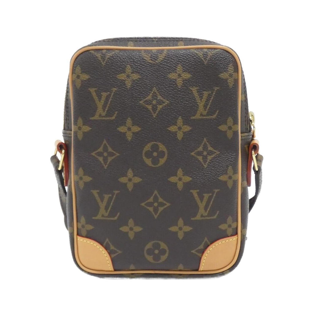 Louis Vuitton Marron Coated Canvas Shoulder Bag (Pre-Owned)