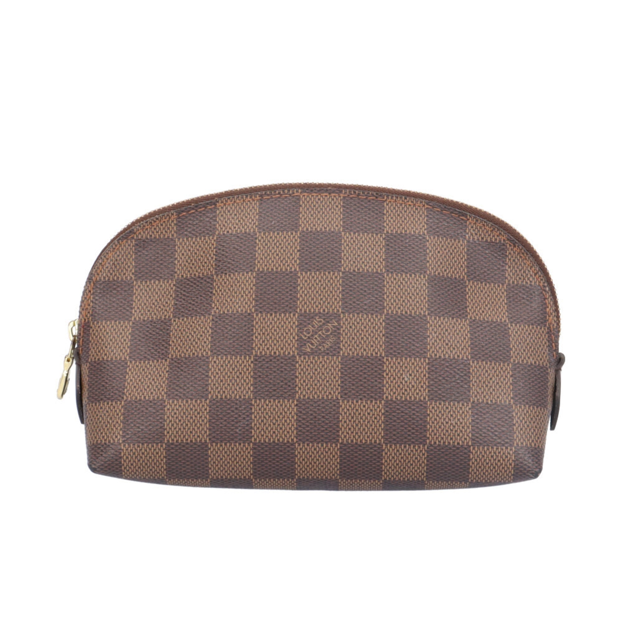 Louis Vuitton Damier Brown Damier Canvas Galle Damier Canvas Pochette Pouch (Pre-Owned)