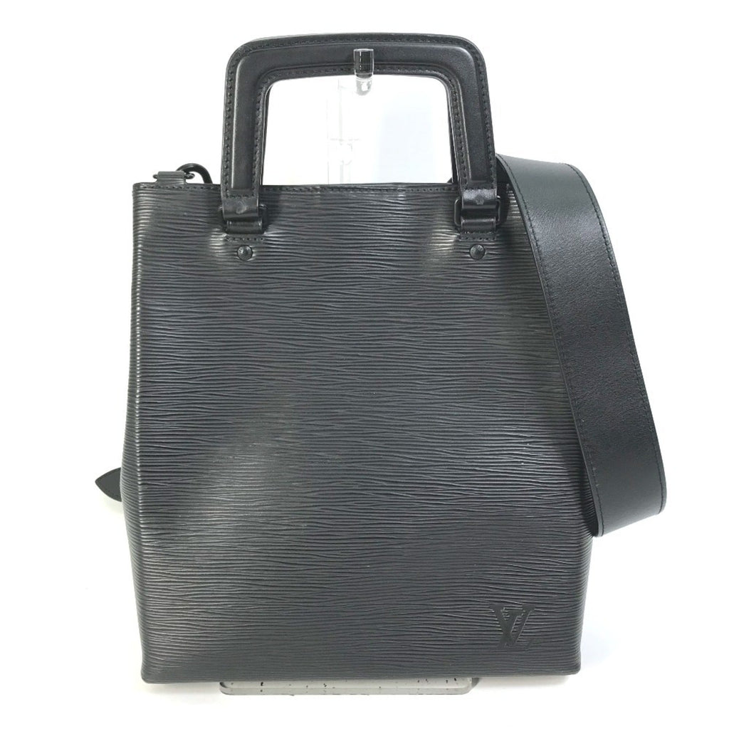 Louis Vuitton Epi Black Epi Leather Handbag Shoulder Bag Tote Bag (Pre-Owned)
