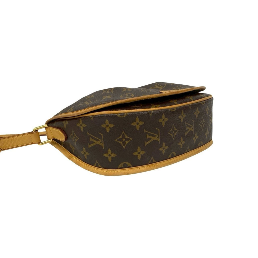 Louis Vuitton Brown Leather Pvc Pochette Shoulder Bag (Pre-Owned)