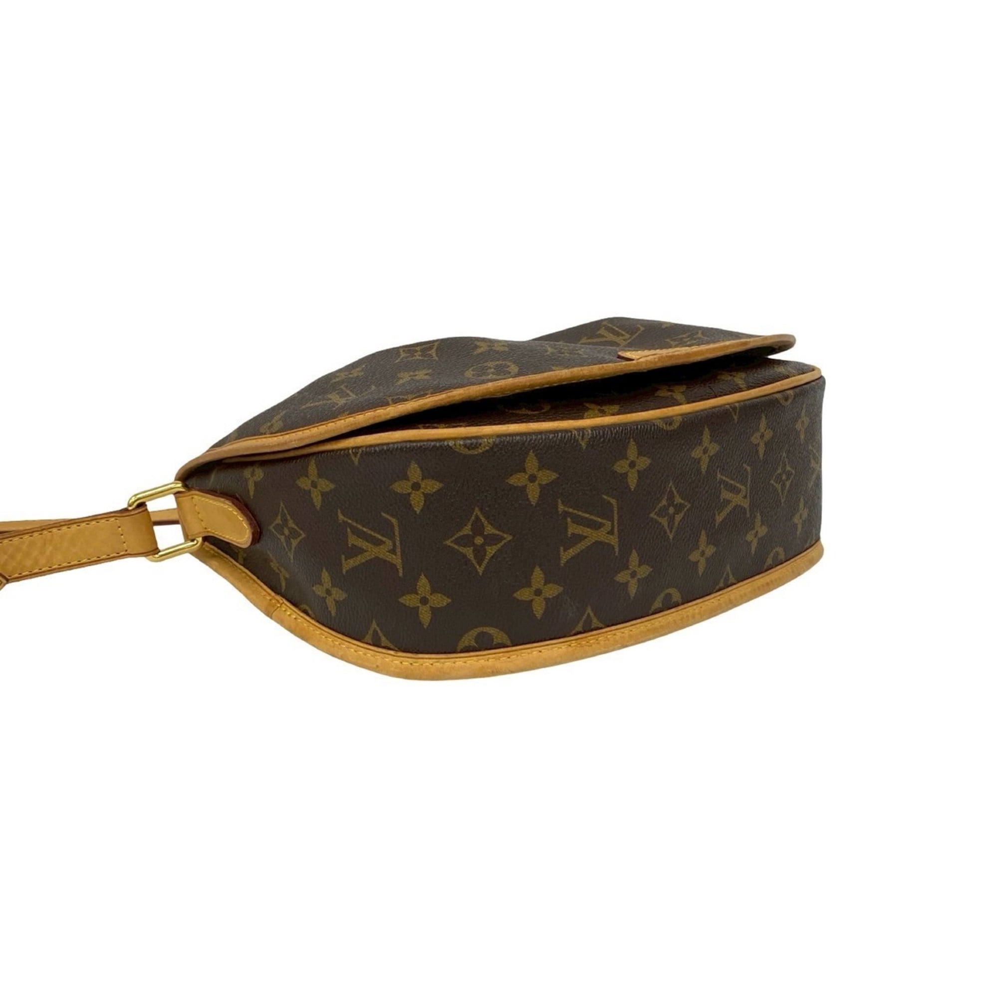 Louis Vuitton Brown Leather Pvc Pochette Shoulder Bag (Pre-Owned)
