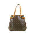 Louis Vuitton Brown Coated Canvas Shoulder Bag (Pre-Owned)