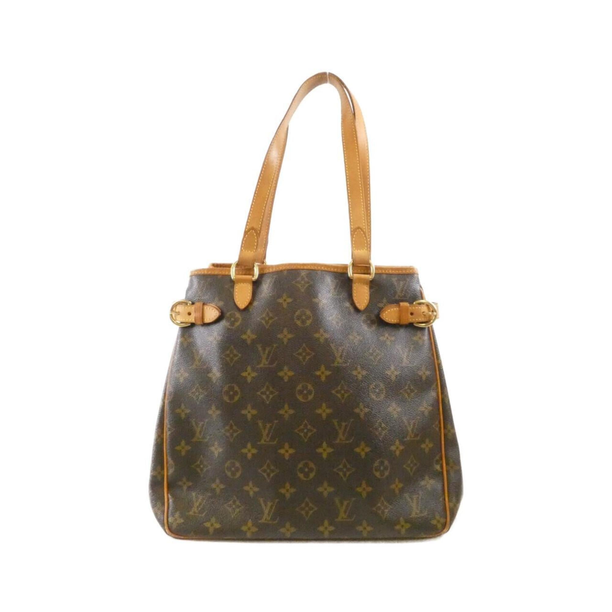 Louis Vuitton Brown Coated Canvas Shoulder Bag (Pre-Owned)