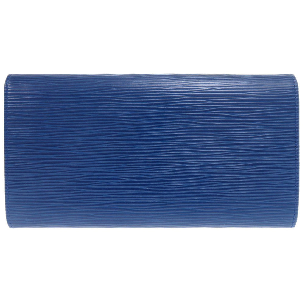 Louis Vuitton Blue Epi Leather Coin Purse/Coin Case (Pre-Owned)