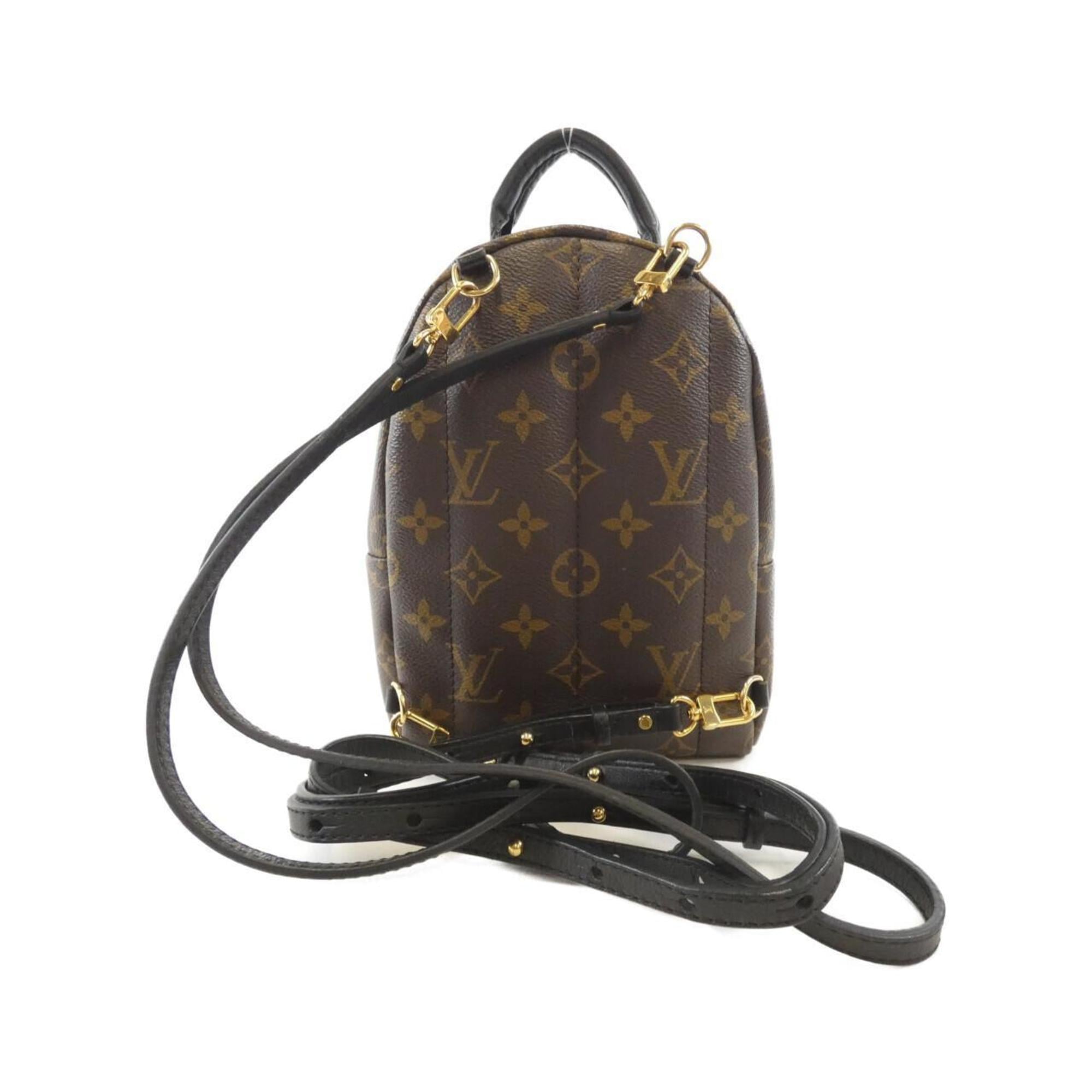Louis Vuitton Brown Coated Canvas Backpack (Pre-Owned)