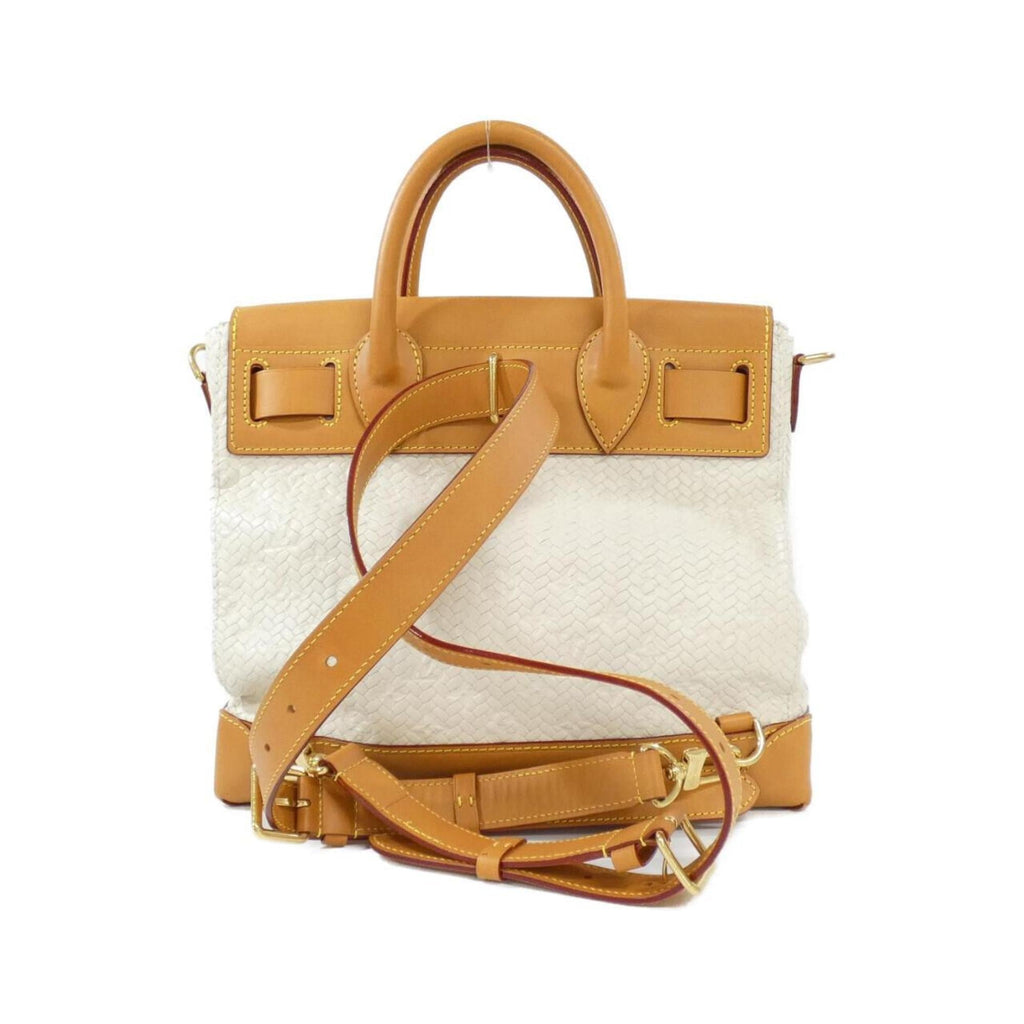 Louis Vuitton Off-White Leather Handbag (Pre-Owned)