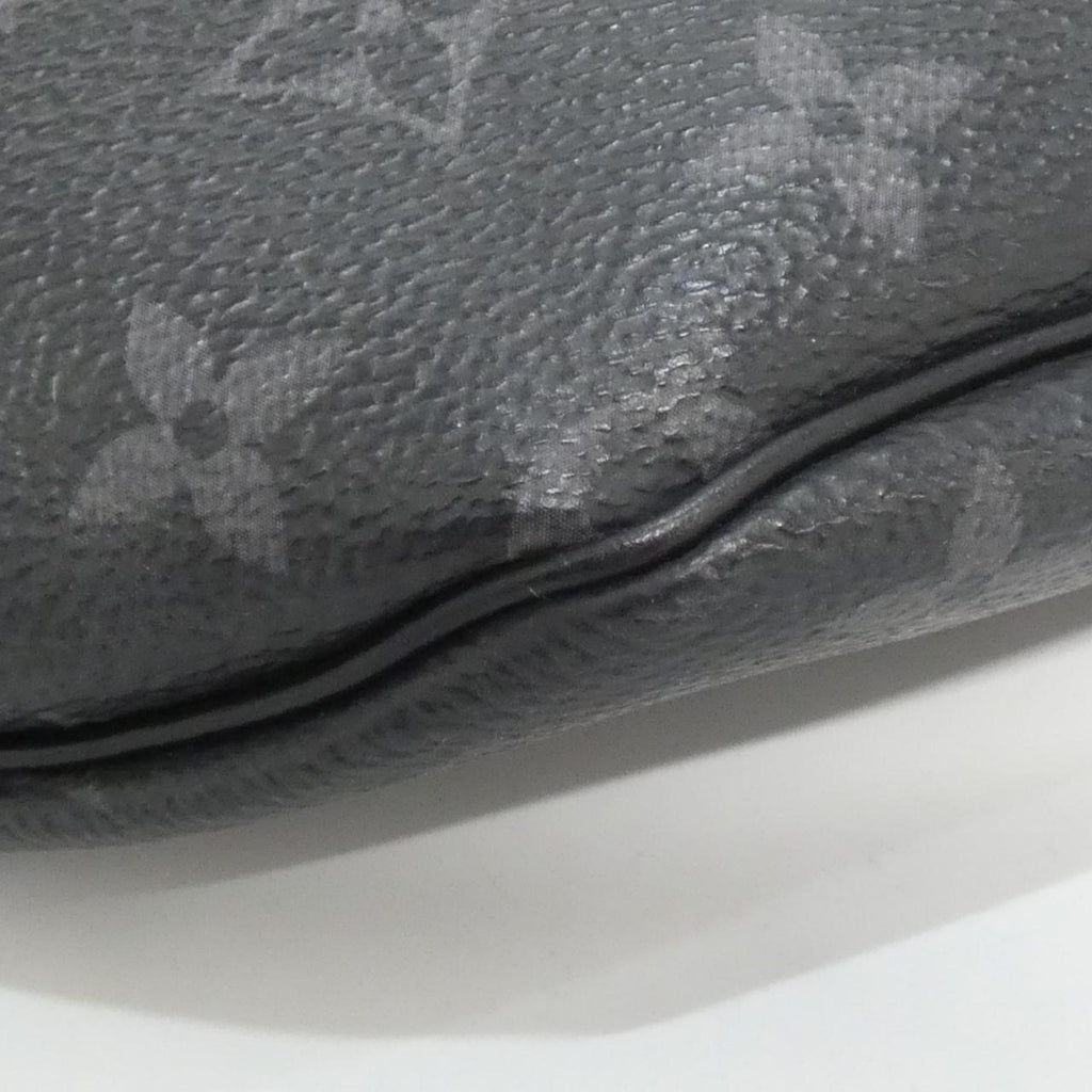 Louis Vuitton Monogram Eclipse Black Coated Canvas Shoulder Bag (Pre-Owned)