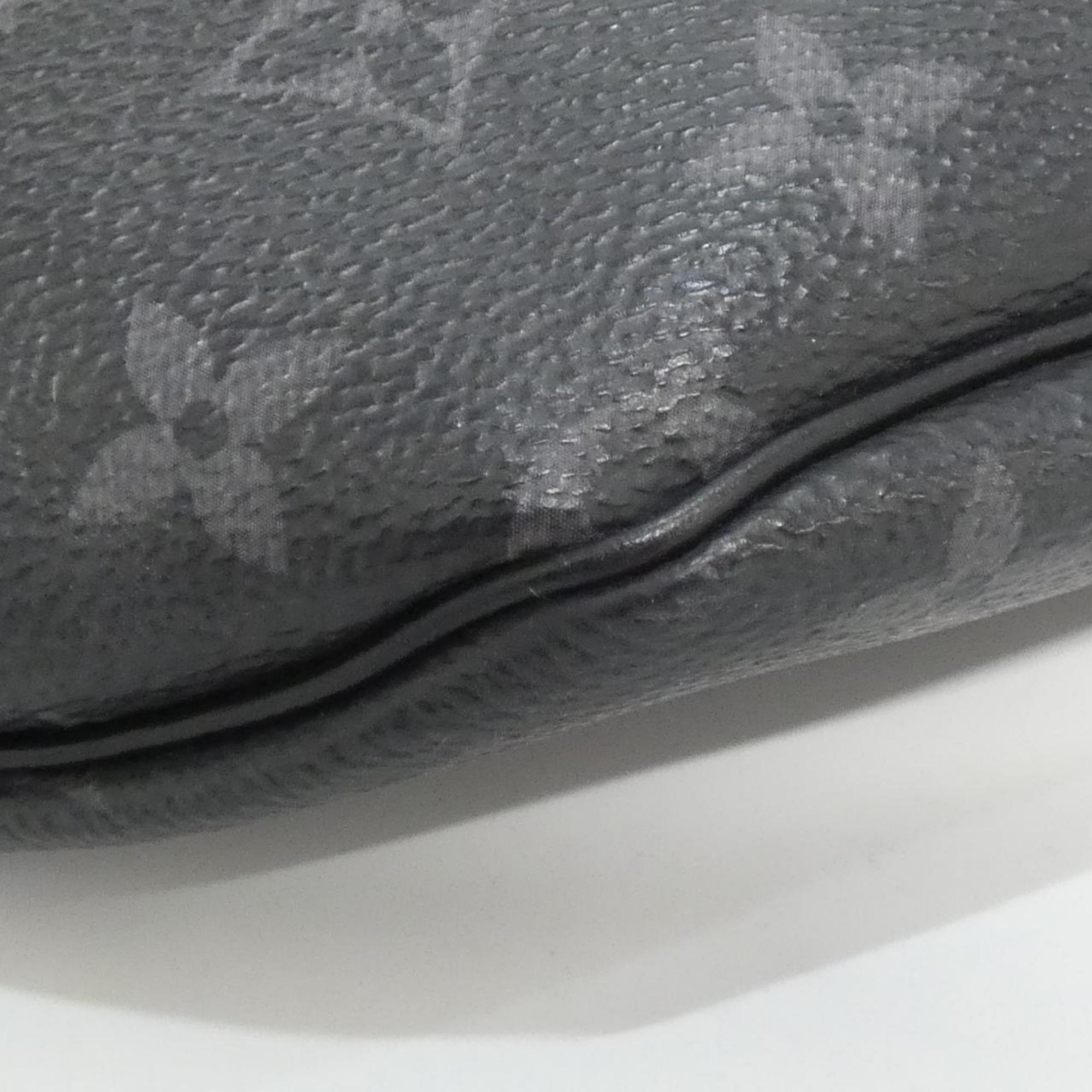 Louis Vuitton Monogram Eclipse Black Coated Canvas Shoulder Bag (Pre-Owned)