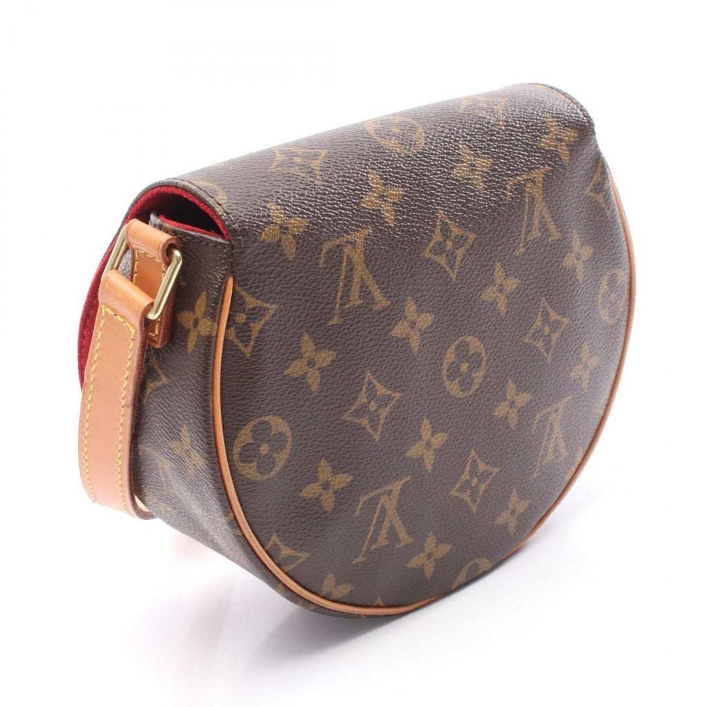 Louis Vuitton Brown Coated Canvas Leather Shoulder Bag (Pre-Owned)