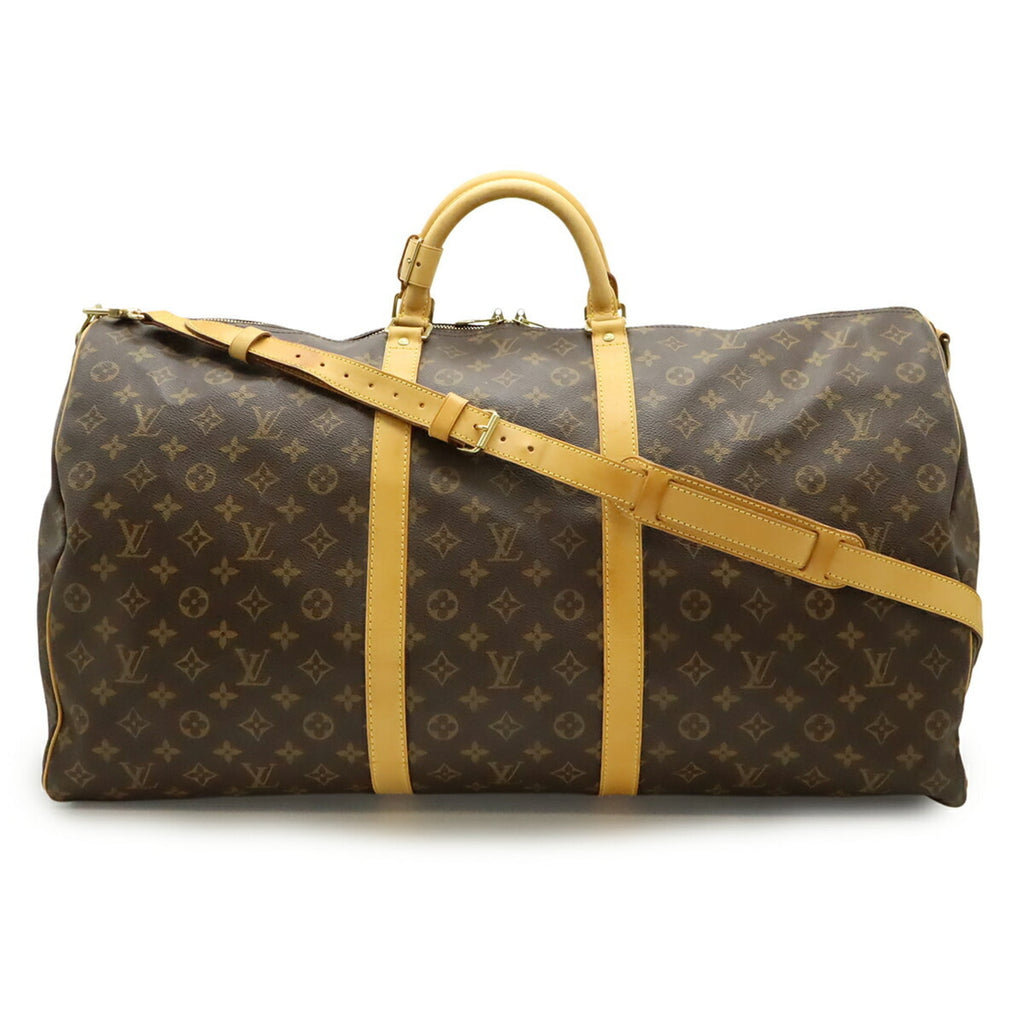 Louis Vuitton Brown Monogram Canvas Boston Bag Shoulder Bag (Pre-Owned)