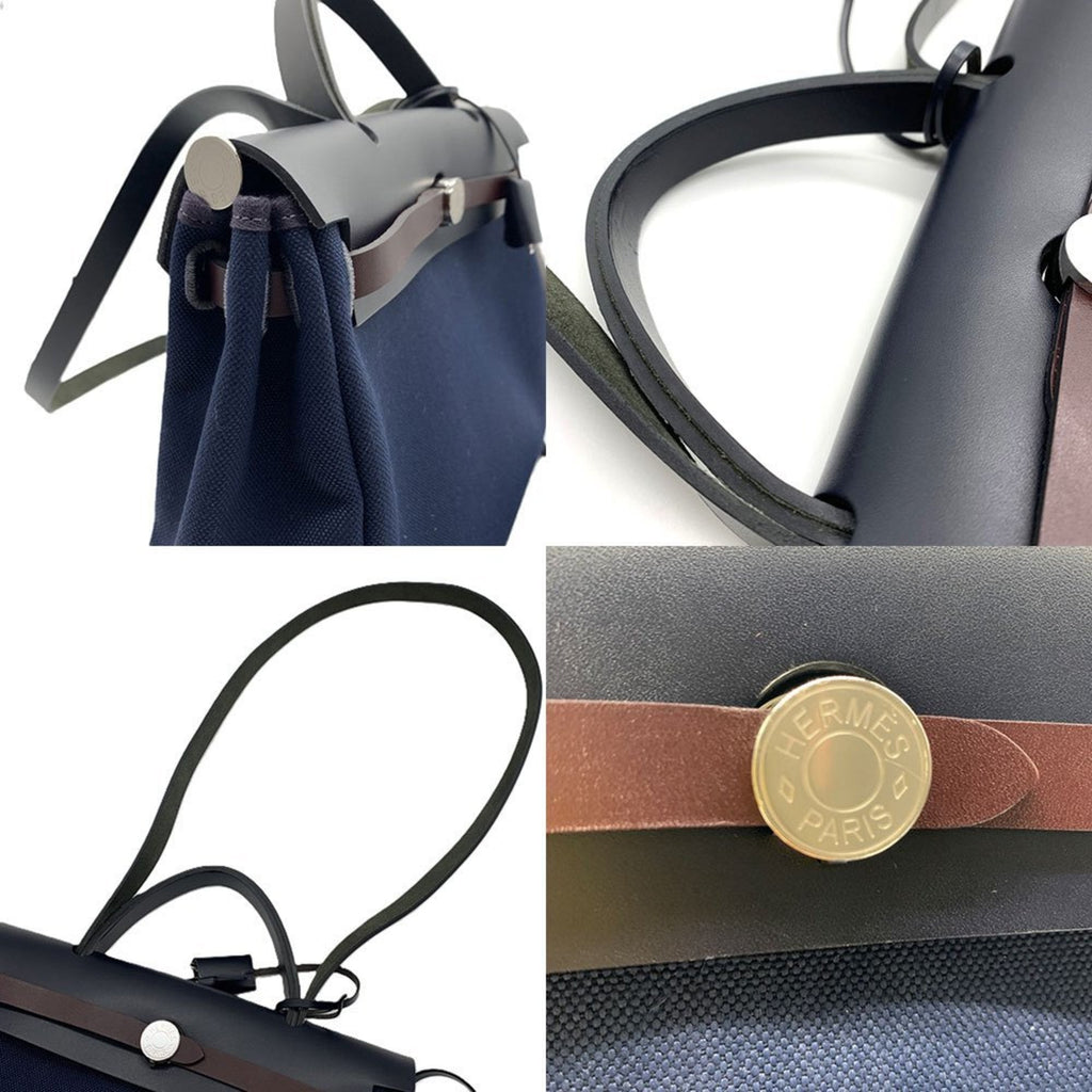 Herbag Zip Leather and Toile 31