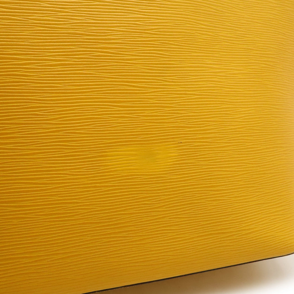 Louis Vuitton Mimosa Yellow Epi Leather Pouch Shoulder Bag Tote Bag (Pre-Owned)