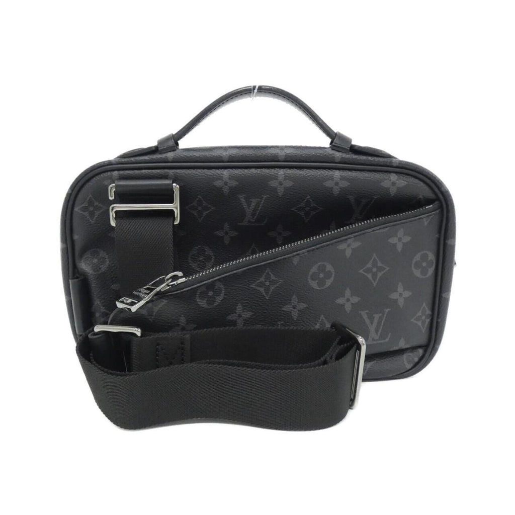 Louis Vuitton Black Coated Canvas Shoulder Bag (Pre-Owned)