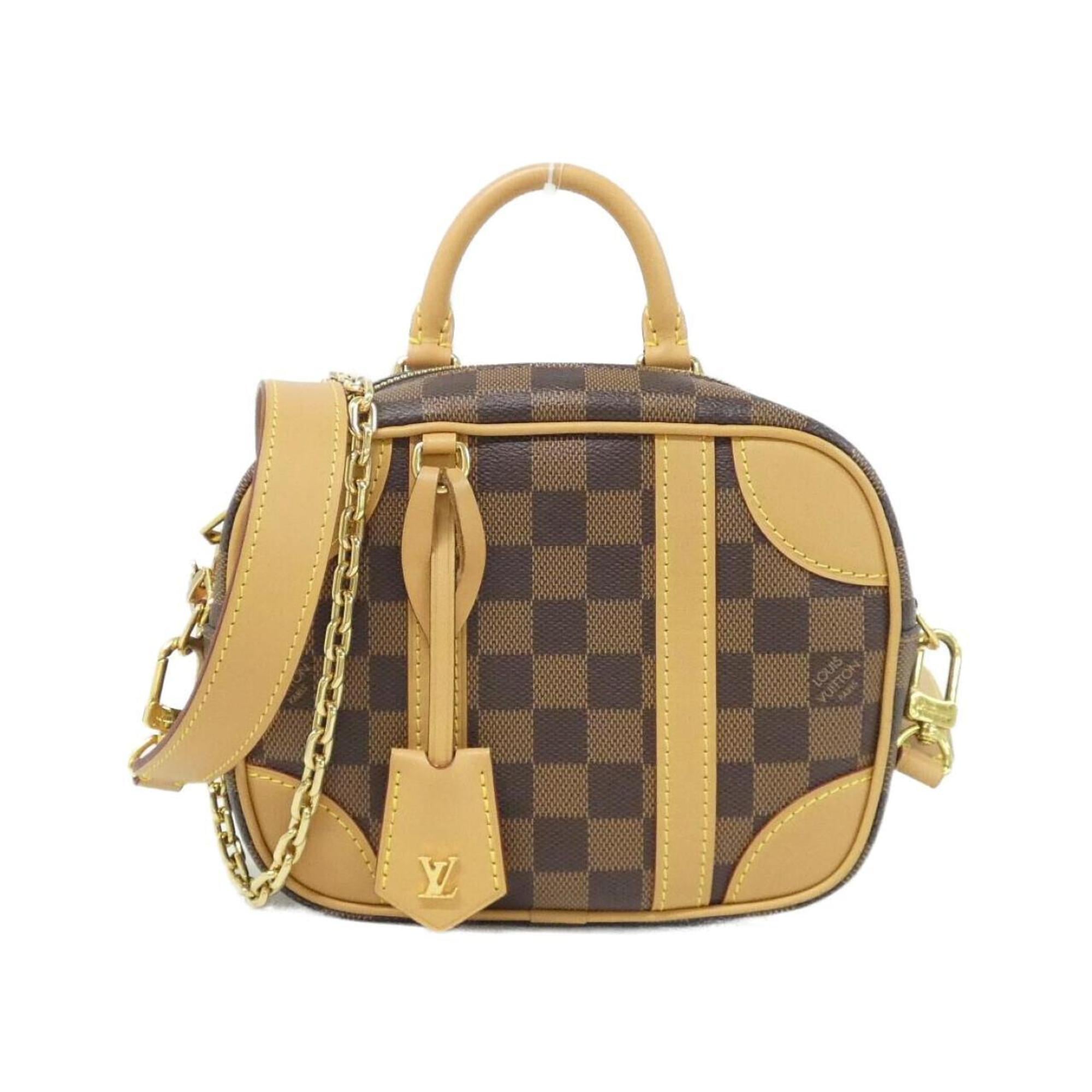 Louis Vuitton Ebene Coated Canvas Shoulder Bag (Pre-Owned)