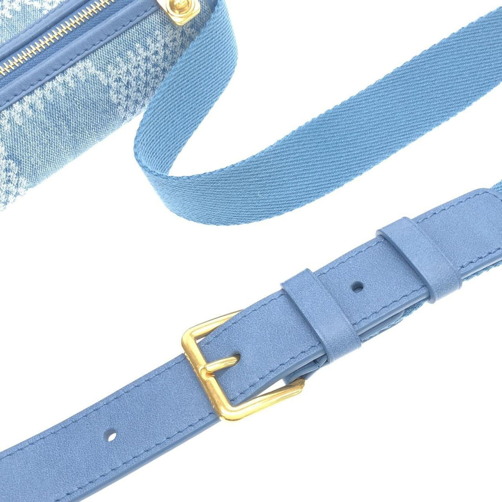 Louis Vuitton Blue Denim Canvas Shoulder Bag (Pre-Owned)
