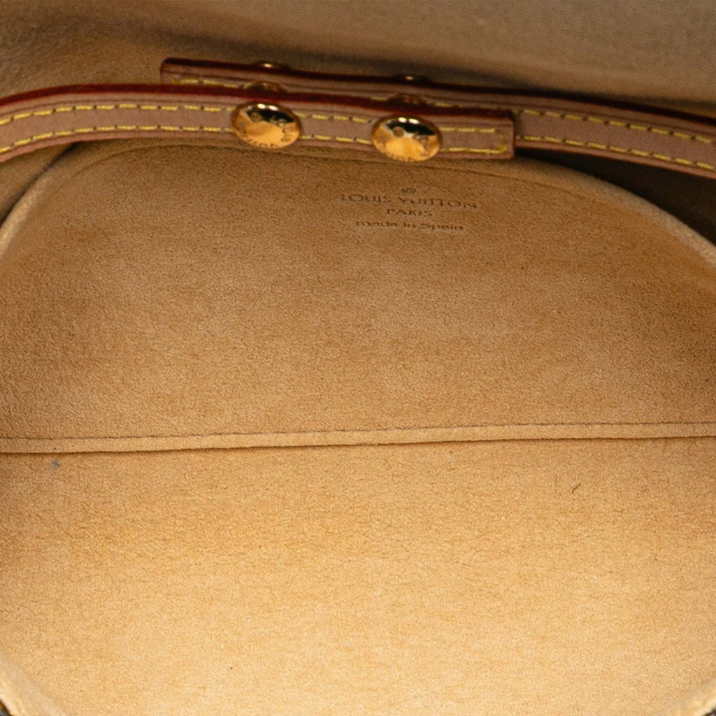Louis Vuitton Brown Pvc Leather Pochette Shoulder Bag (Pre-Owned)