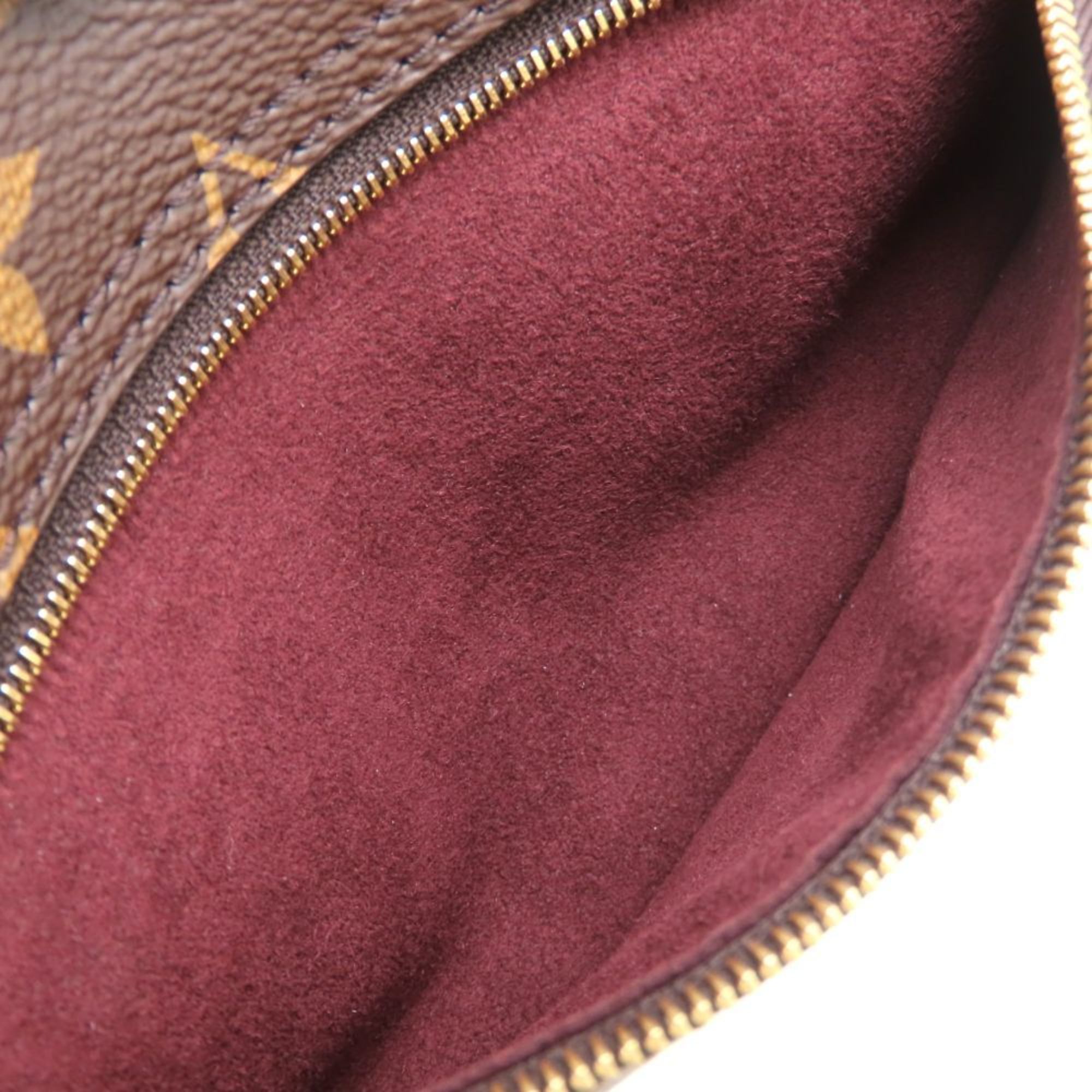 Louis Vuitton Monogram Brown Canvas Backpack (Pre-Owned)