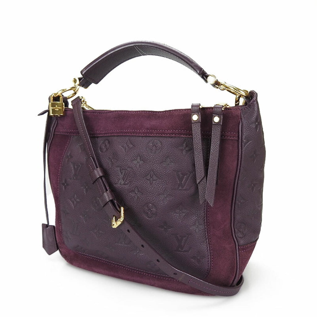 Louis Vuitton Monogram Empreinte Purple Monogram Empreinte Handbag Shoulder Bag (Pre-Owned)