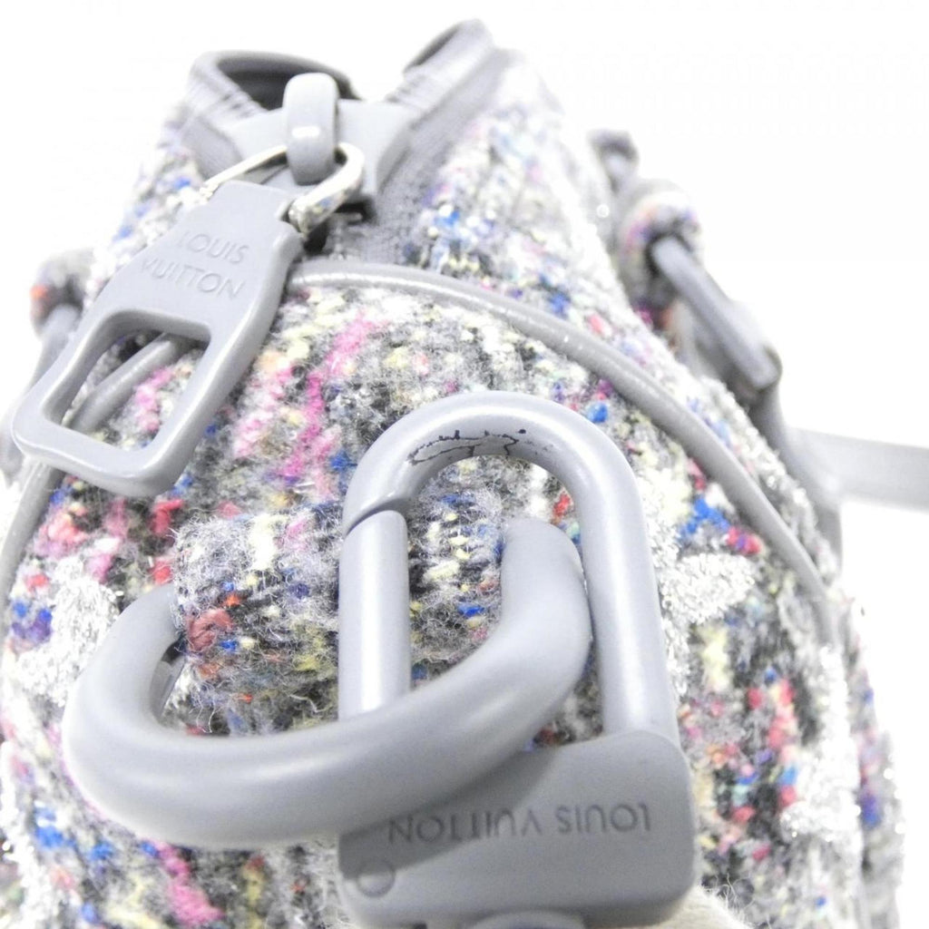 Louis Vuitton Gray Felt Wool Boston Bag (Pre-Owned)