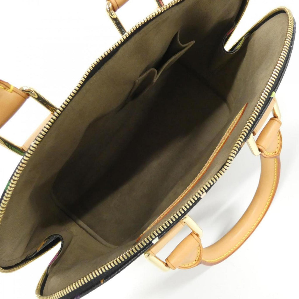 Louis Vuitton Black Multi-Color Coated Canvas Handbag (Pre-Owned)