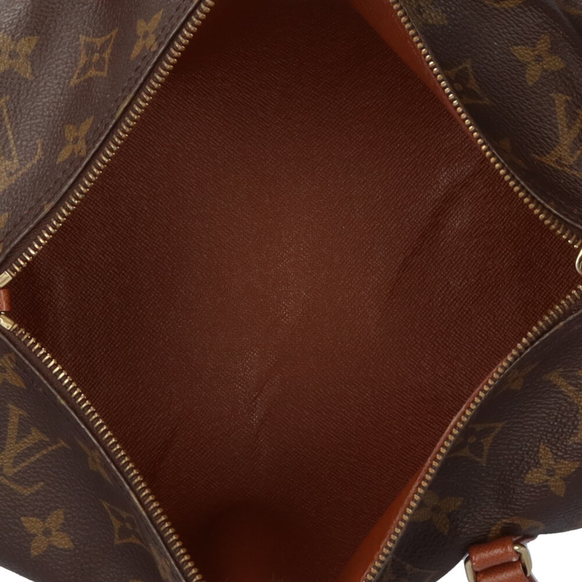 Louis Vuitton Brown Monogram Canvas Handbag (Pre-Owned)