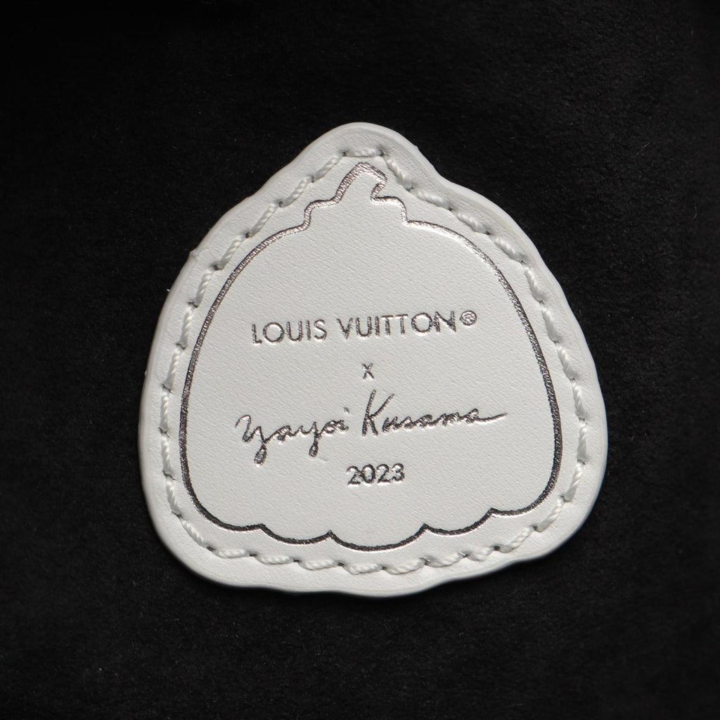 Louis Vuitton Black White Leather Tote Bag (Pre-Owned)