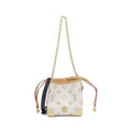 Louis Vuitton Beige Dune Coated Canvas Shoulder Bag (Pre-Owned)