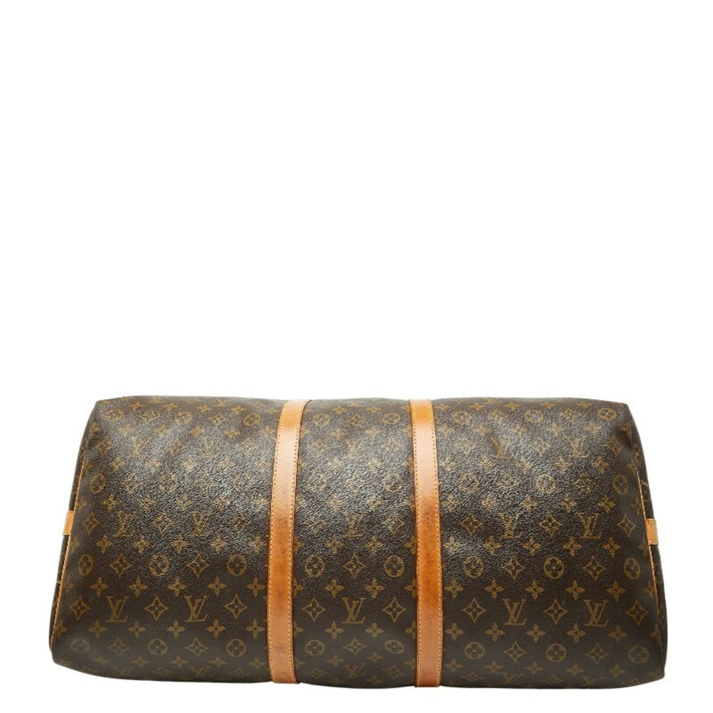 Louis Vuitton Monogram Brown Pvc Leather Boston Bag Shoulder Bag (Pre-Owned)