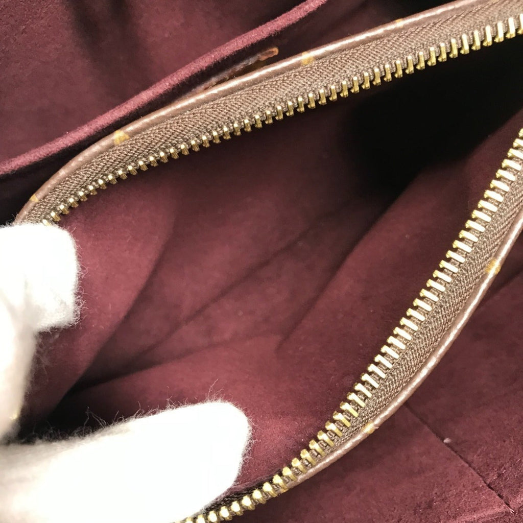 Louis Vuitton Brown Monogram Monogram Handbag Shoulder Bag Tote Bag (Pre-Owned)