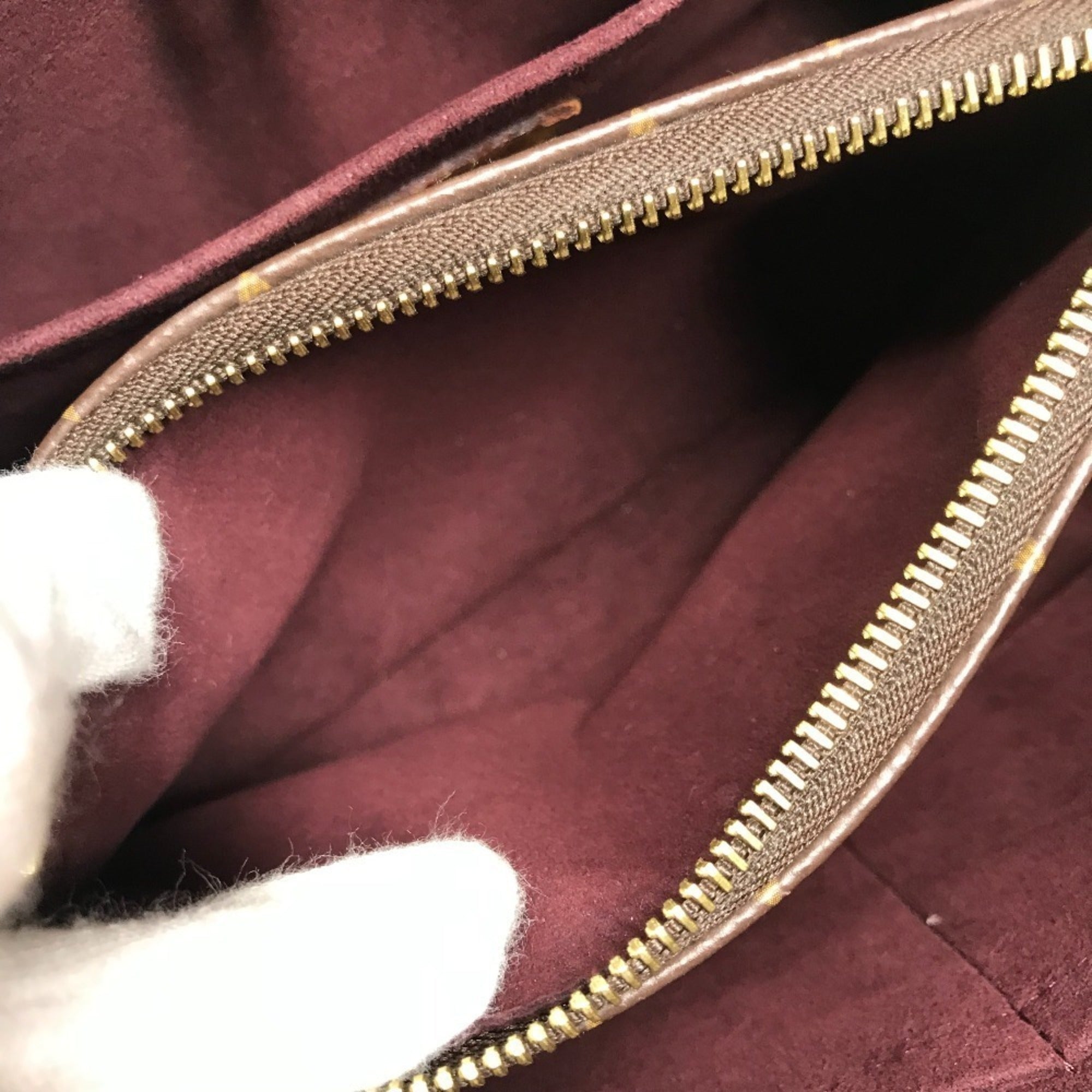 Louis Vuitton Brown Monogram Monogram Handbag Shoulder Bag Tote Bag (Pre-Owned)