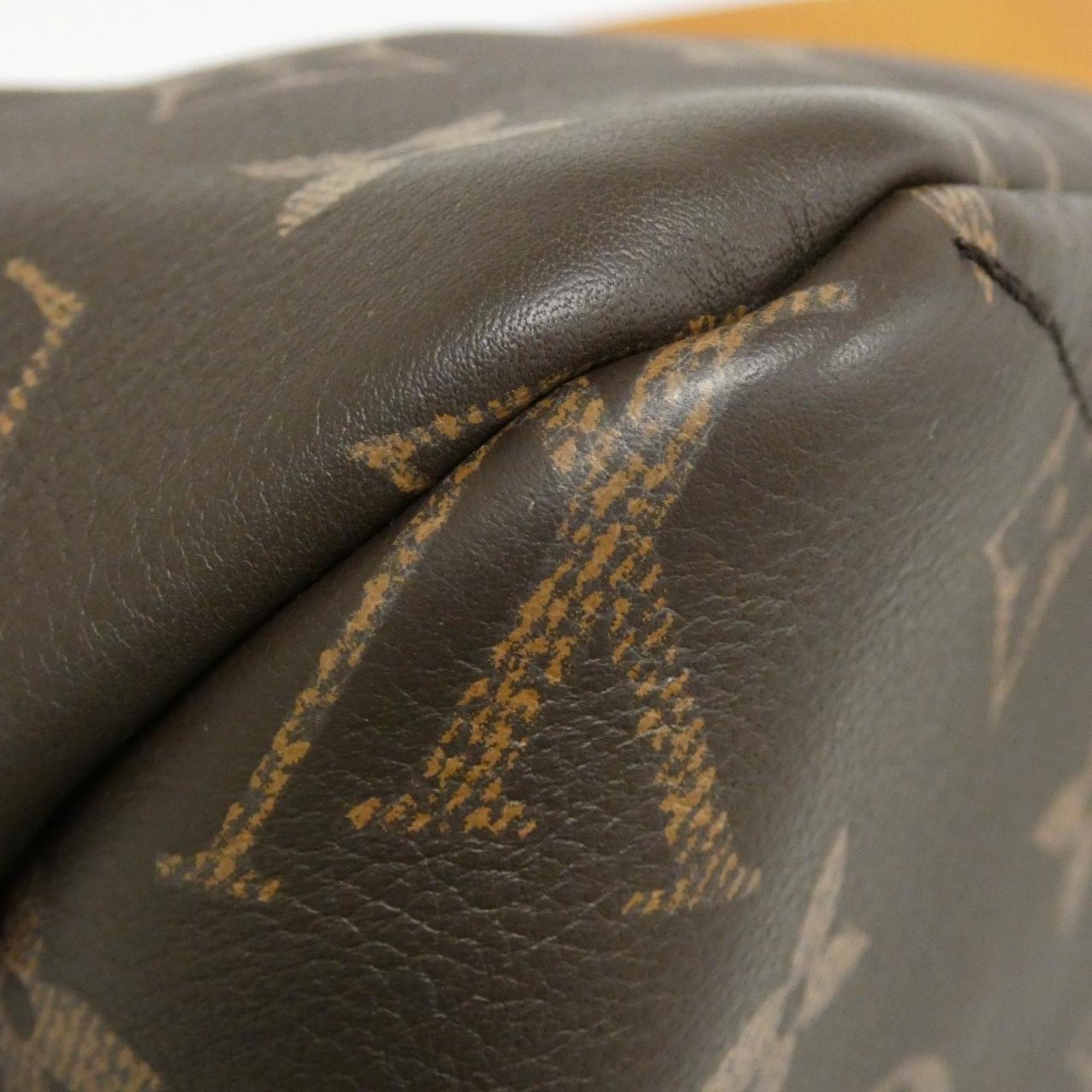 Louis Vuitton Monogram Marron Leather Handbag (Pre-Owned)