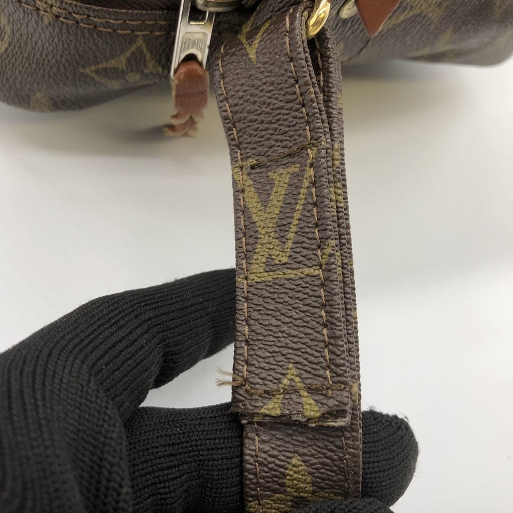 Louis Vuitton Brown Monogram Canvas Shoulder Bag (Pre-Owned)