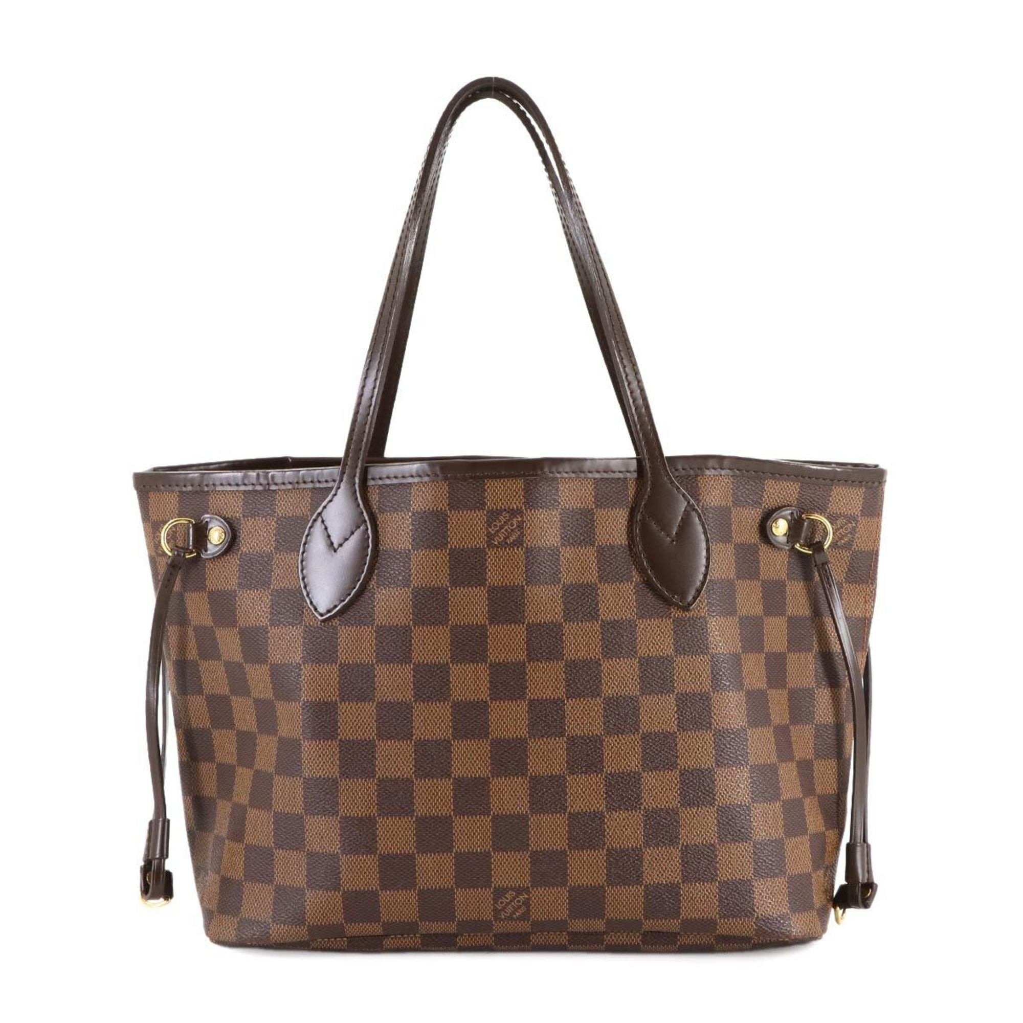 Louis Vuitton Ebene Damier Canvas Tote Bag (Pre-Owned)