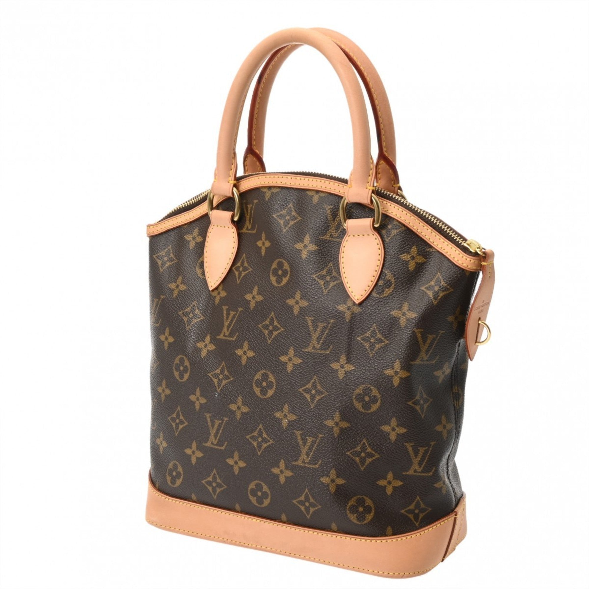 Louis Vuitton Brown Monogram Canvas Handbag (Pre-Owned)
