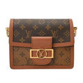 Louis Vuitton Brown Monogram Canvas Shoulder Bag (Pre-Owned)