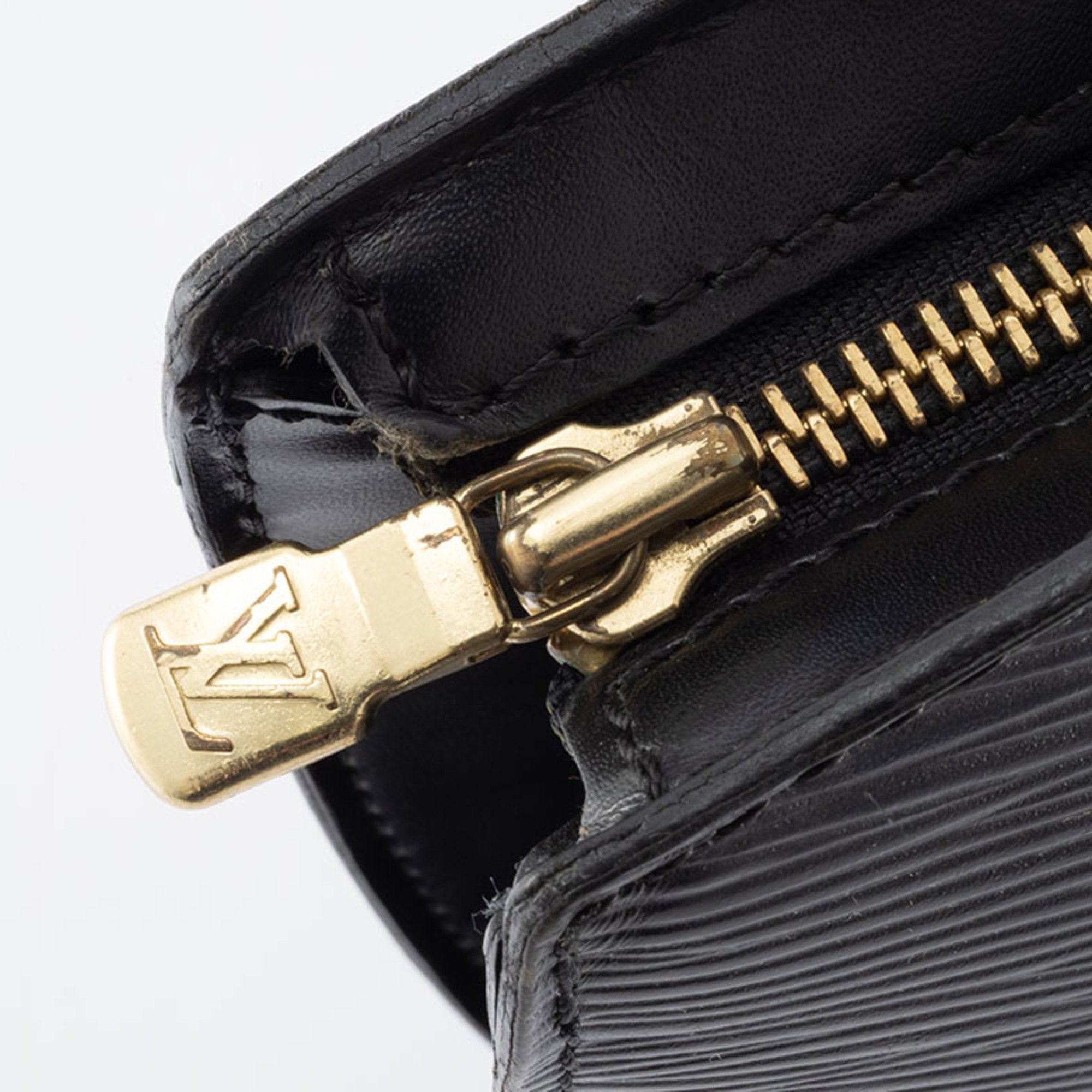 Louis Vuitton Epi Noir Epi Leather Shoulder Bag (Pre-Owned)