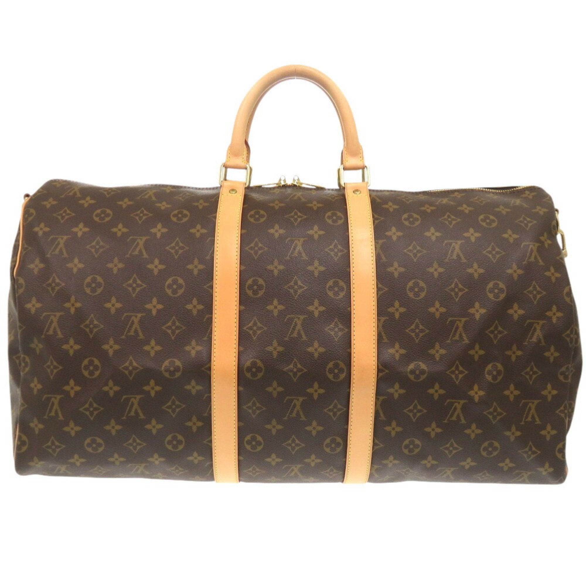 Louis Vuitton Brown Monogram Boston Bag (Pre-Owned)