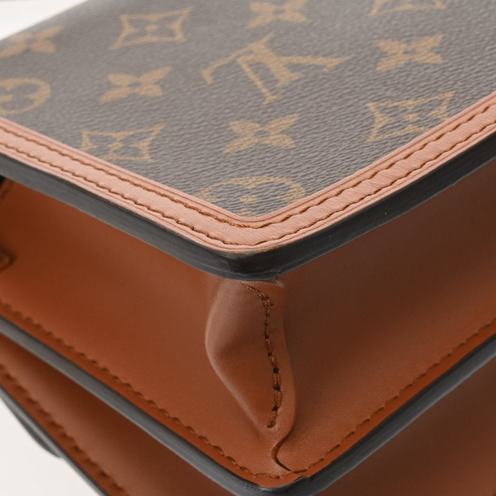 Louis Vuitton Brown Monogram Canvas Shoulder Bag (Pre-Owned)