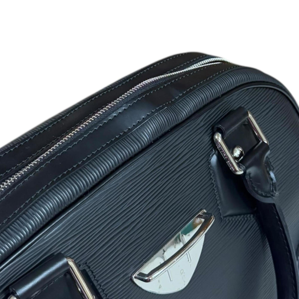 Louis Vuitton Black Epi Leather Handbag (Pre-Owned)